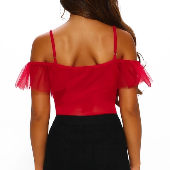 Glamorous Ruffle Bodysuit - Picture 2 of 4